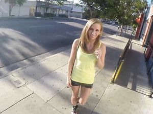 Teen With A Super Tight Body Fucks In POV
