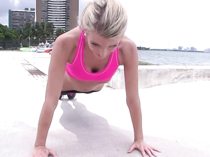 Workout Babe Amanda Tate Fucks For Fitness